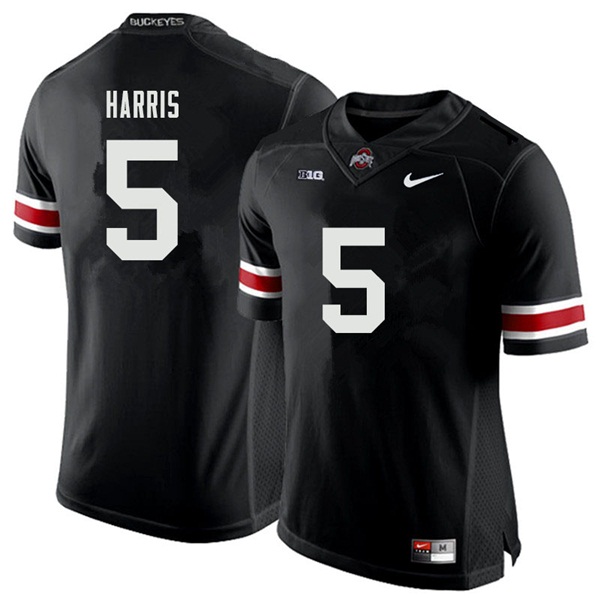 Men #5 Jaylen Harris Ohio State Buckeyes College Football Jerseys Sale-Black